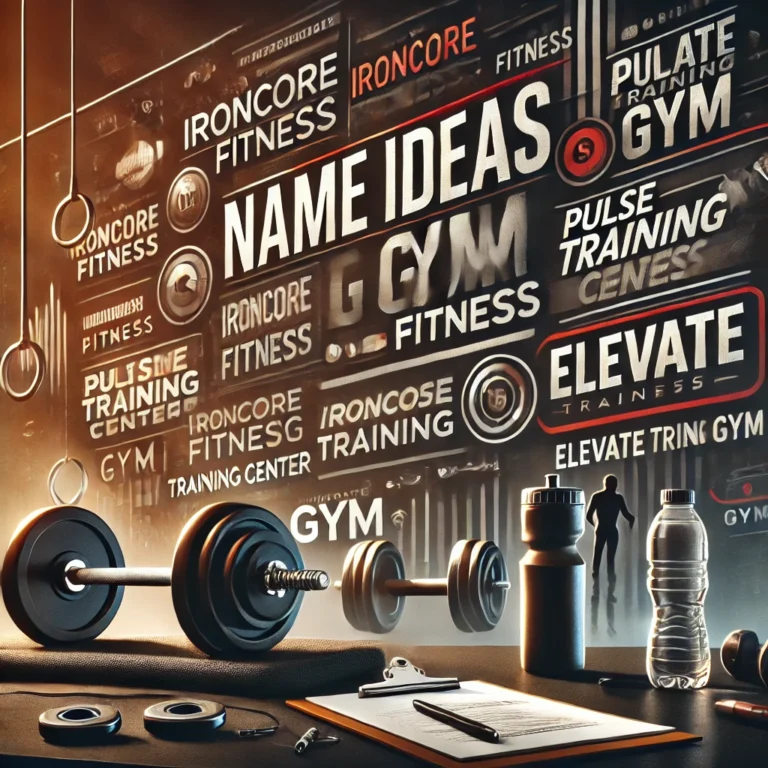 Name Ideas For Gym | Free Generator & Guide